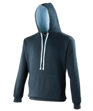 New French Navy/Sky Blue - Varsity hoodie (C)