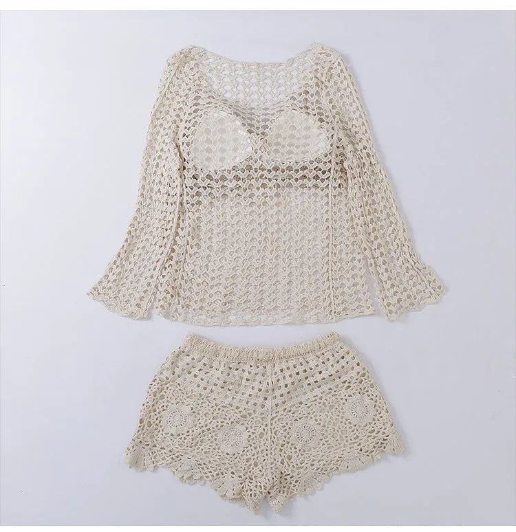 Oceana Three Piece Crochet Set