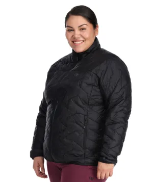 Outdoor Research SuperStrand LT Hoodie Black Womens Plus Size 1X-4X