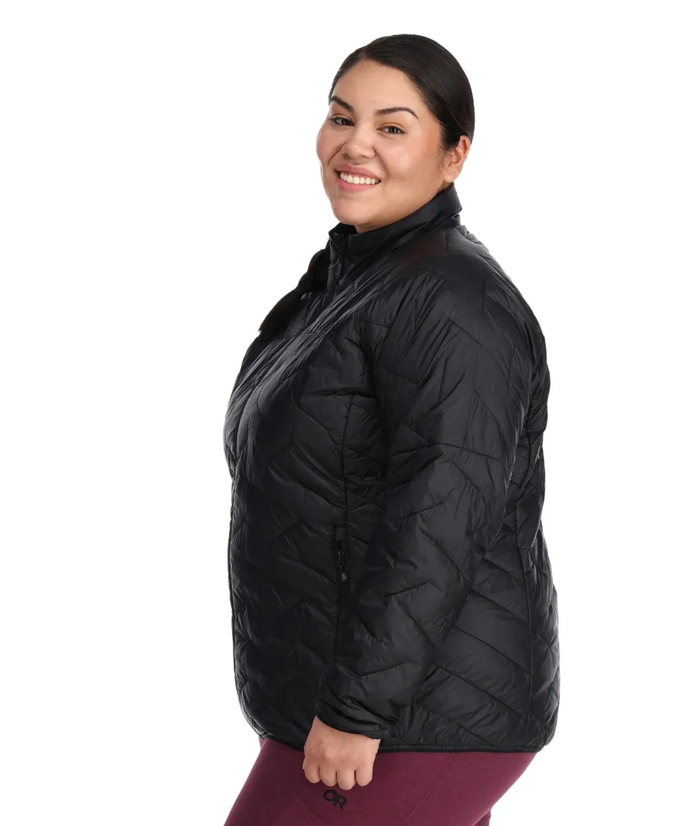 Outdoor Research SuperStrand LT Hoodie Black Womens Plus Size 1X-4X