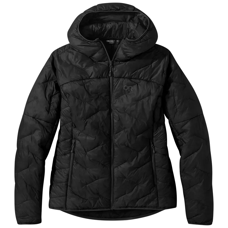 Outdoor Research SuperStrand LT Hoodie Black Womens Plus Size 1X-4X
