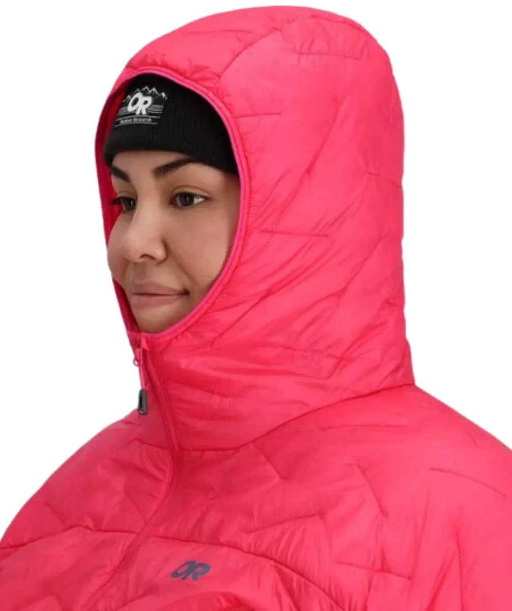 Outdoor Research Womens Plus Size SuperStrand LT Hoodie Pink 2X-4X