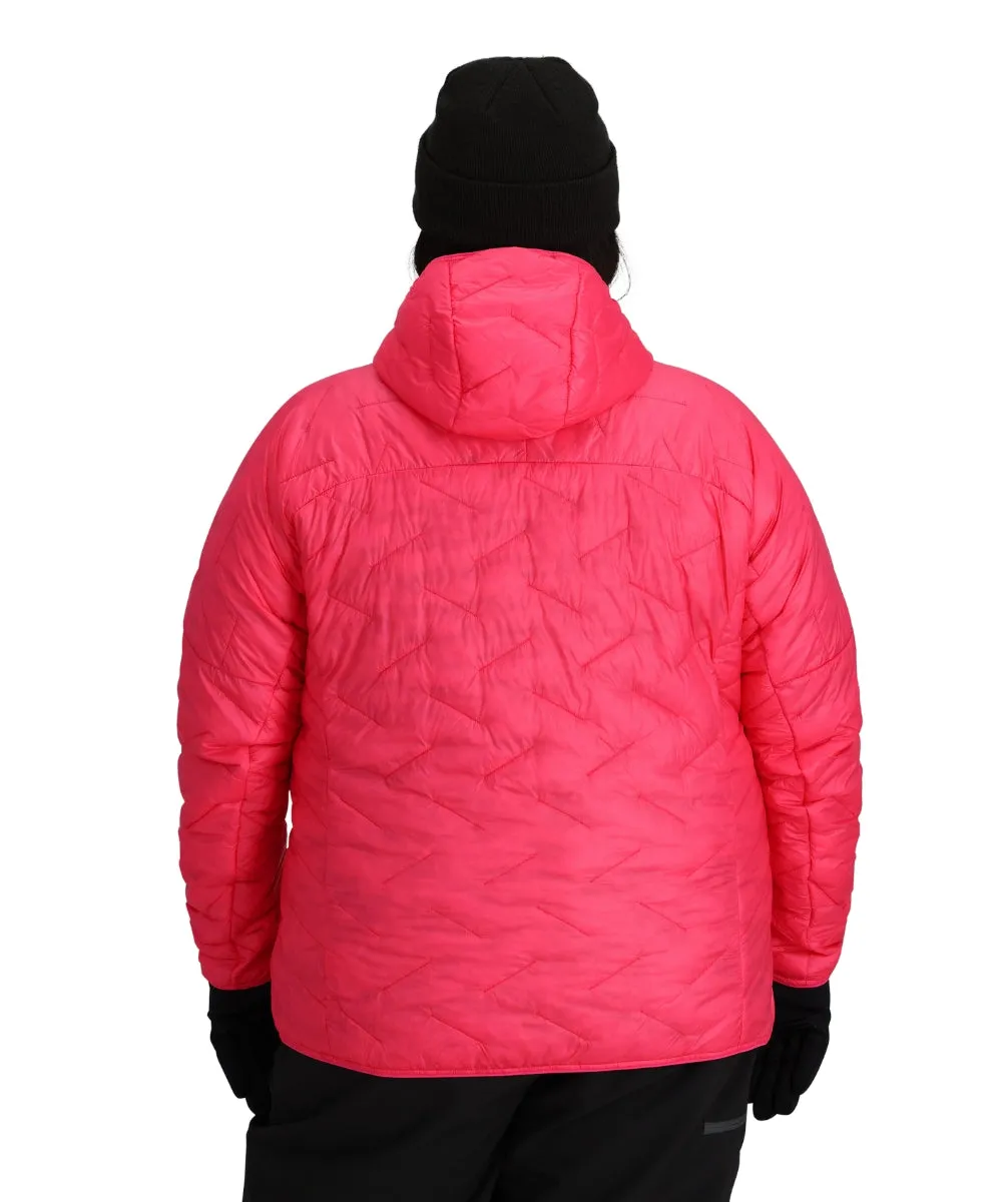 Outdoor Research Womens Plus Size SuperStrand LT Hoodie Pink 2X-4X