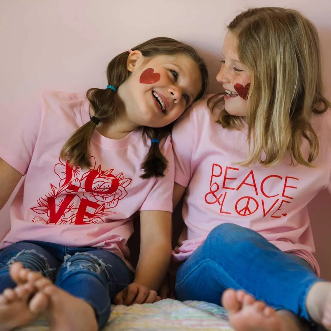 Peace & Love - Kid's   Toddler Tees
