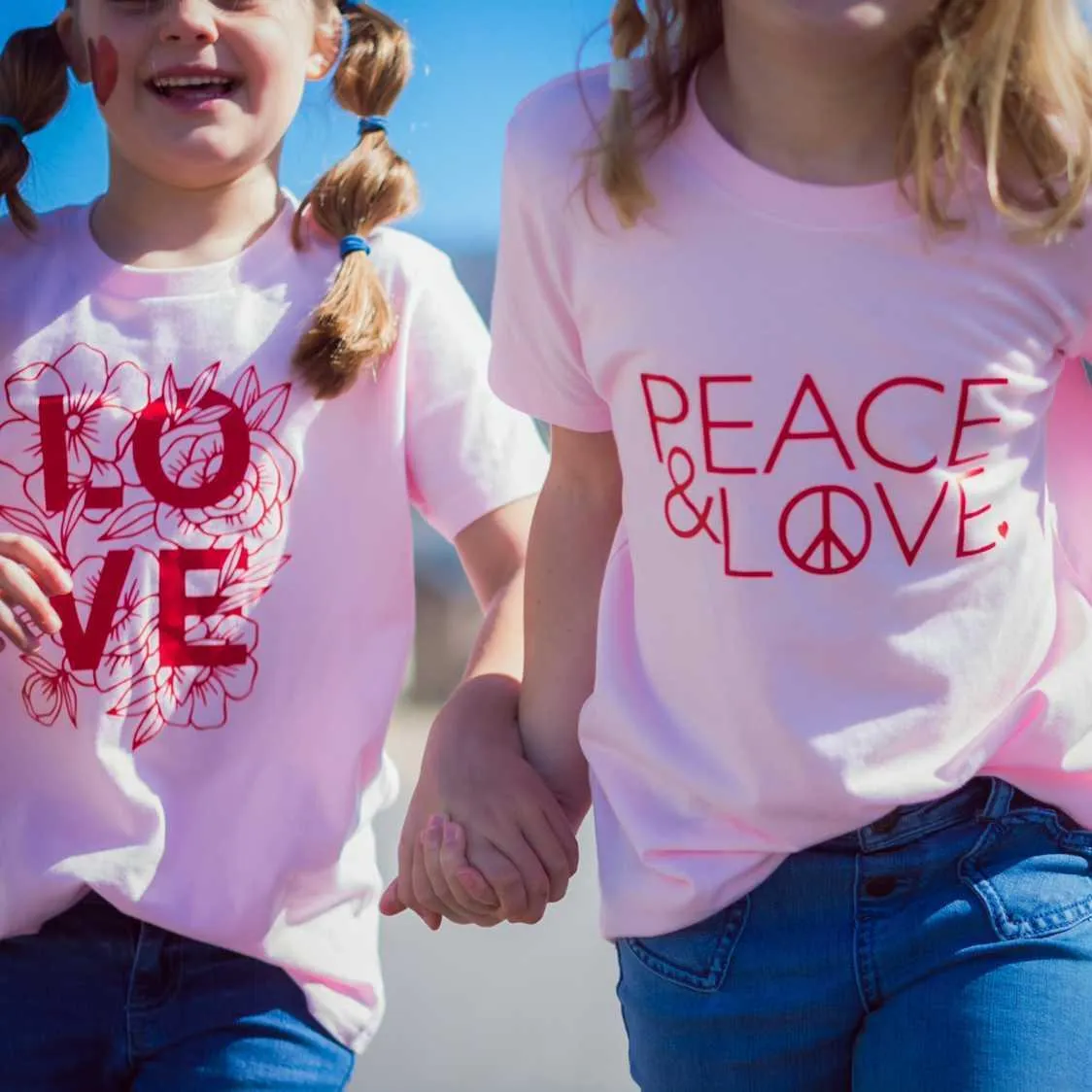 Peace & Love - Kid's   Toddler Tees