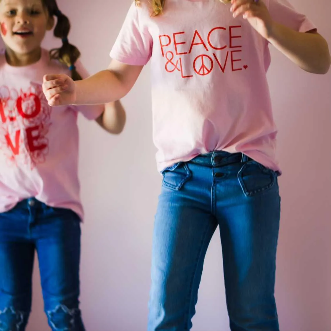 Peace & Love - Kid's   Toddler Tees