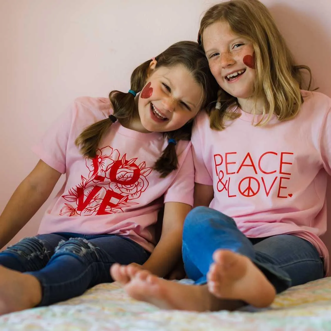 Peace & Love - Kid's   Toddler Tees
