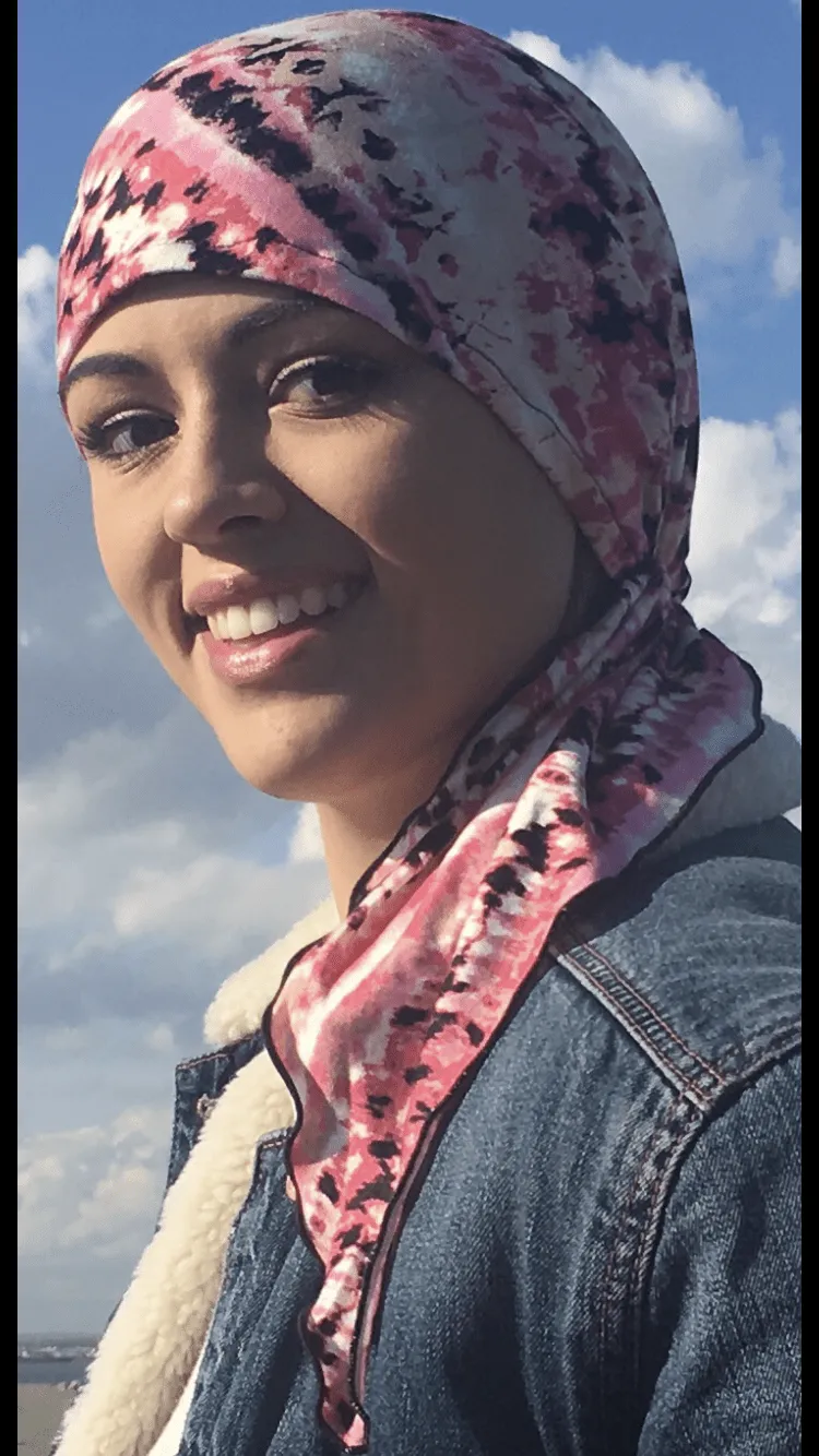 Pink Head Scarf For Women | Fashion Hijab Pre Tied Colorful Head covering