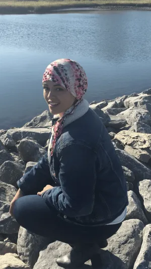 Pink Head Scarf For Women | Fashion Hijab Pre Tied Colorful Head covering