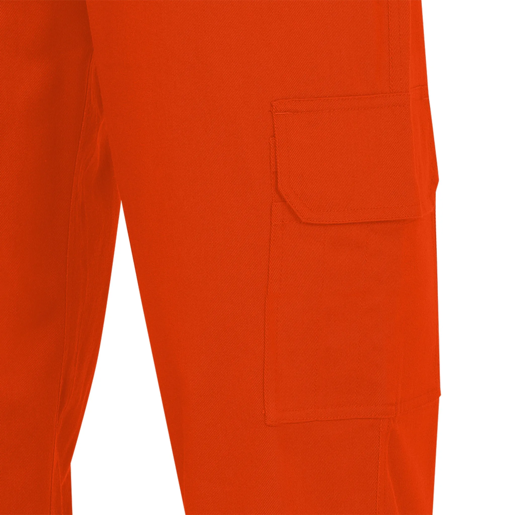 Pioneer Men's Hi Vis FR-Tech® Safety Work Pants, CSA Z96-15, Flame Resistant, 88% Cotton/12% Nylon, Reflective Tape, Durable | Sizes 30-50