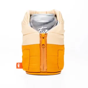 Puffin Puffy Vest Beverage Coozie