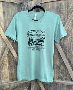 Quitcherbitchin Bella Canvas Sage Graphic Tee