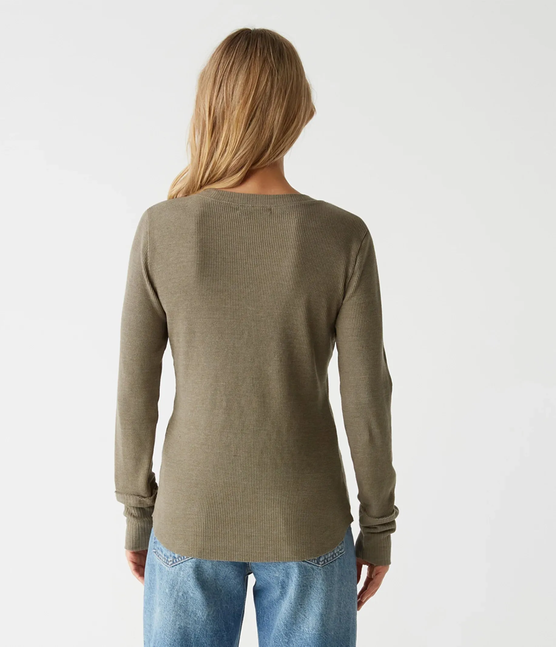 Regan Thermal Henley Tee