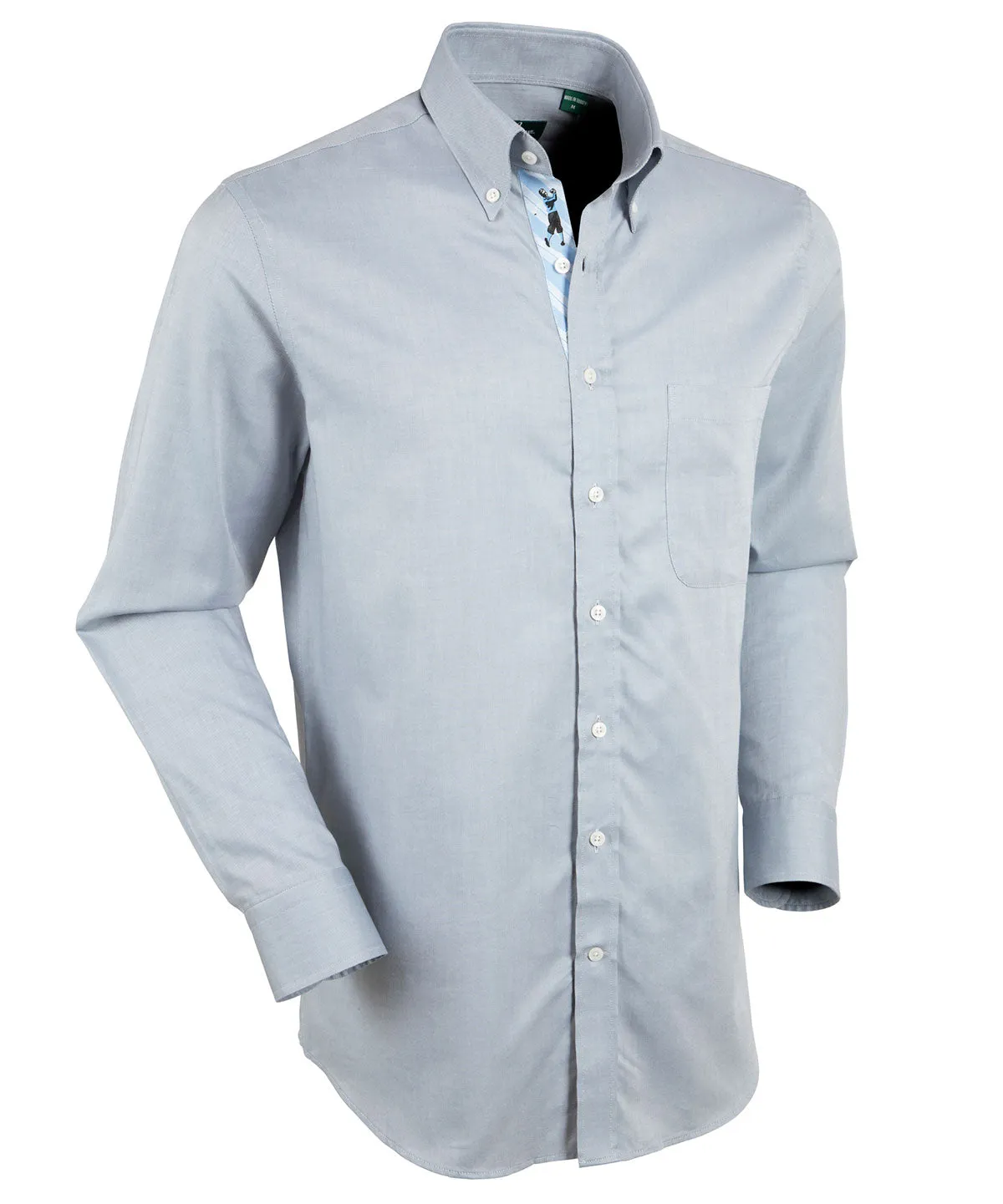 Signature 100% Cotton Oxford Solid Button-Down Shirt
