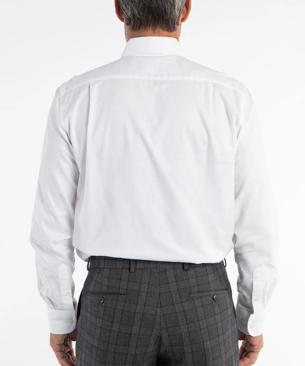 Signature 100% Cotton Oxford Solid Button-Down Shirt