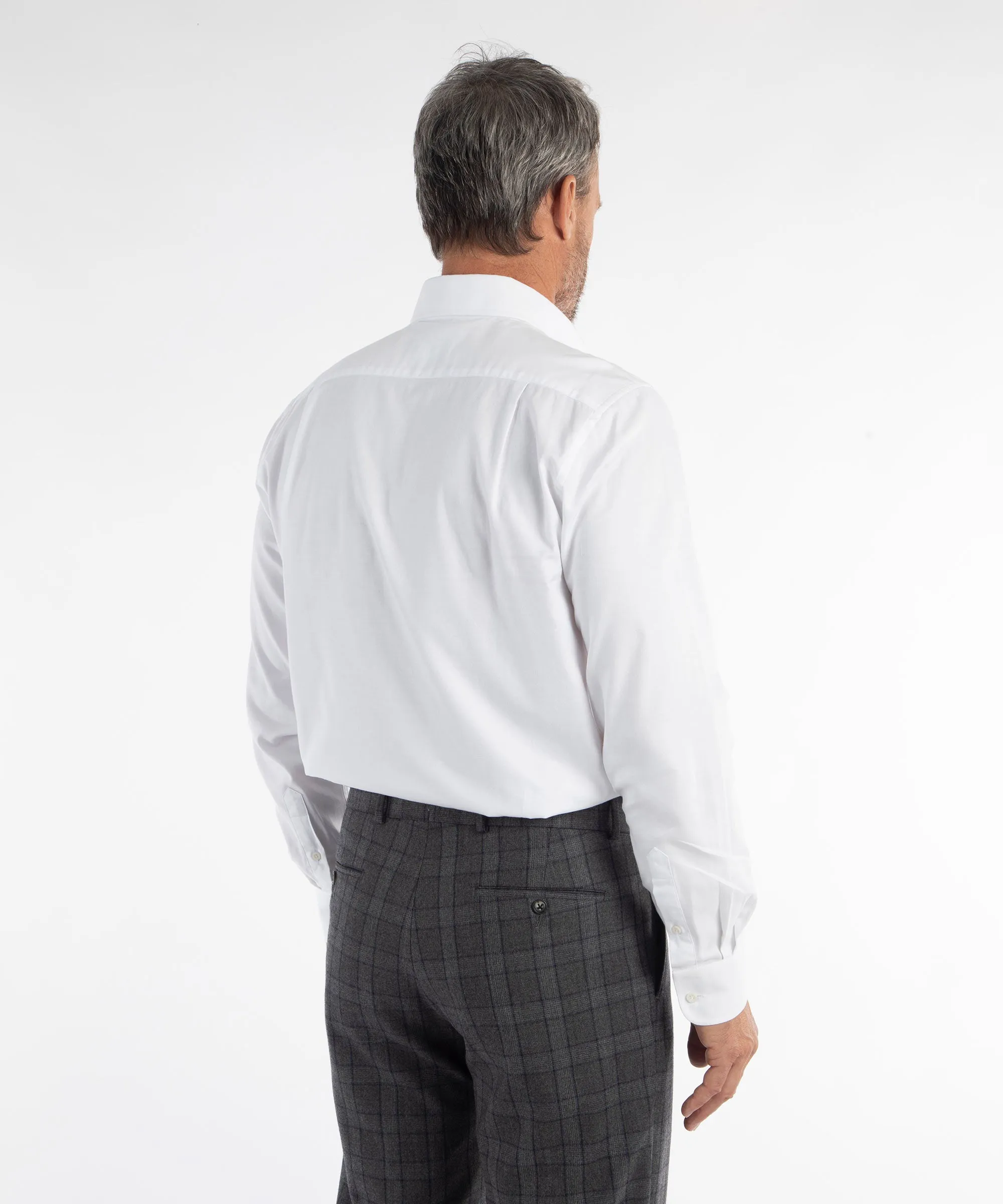 Signature 100% Cotton Oxford Solid Button-Down Shirt