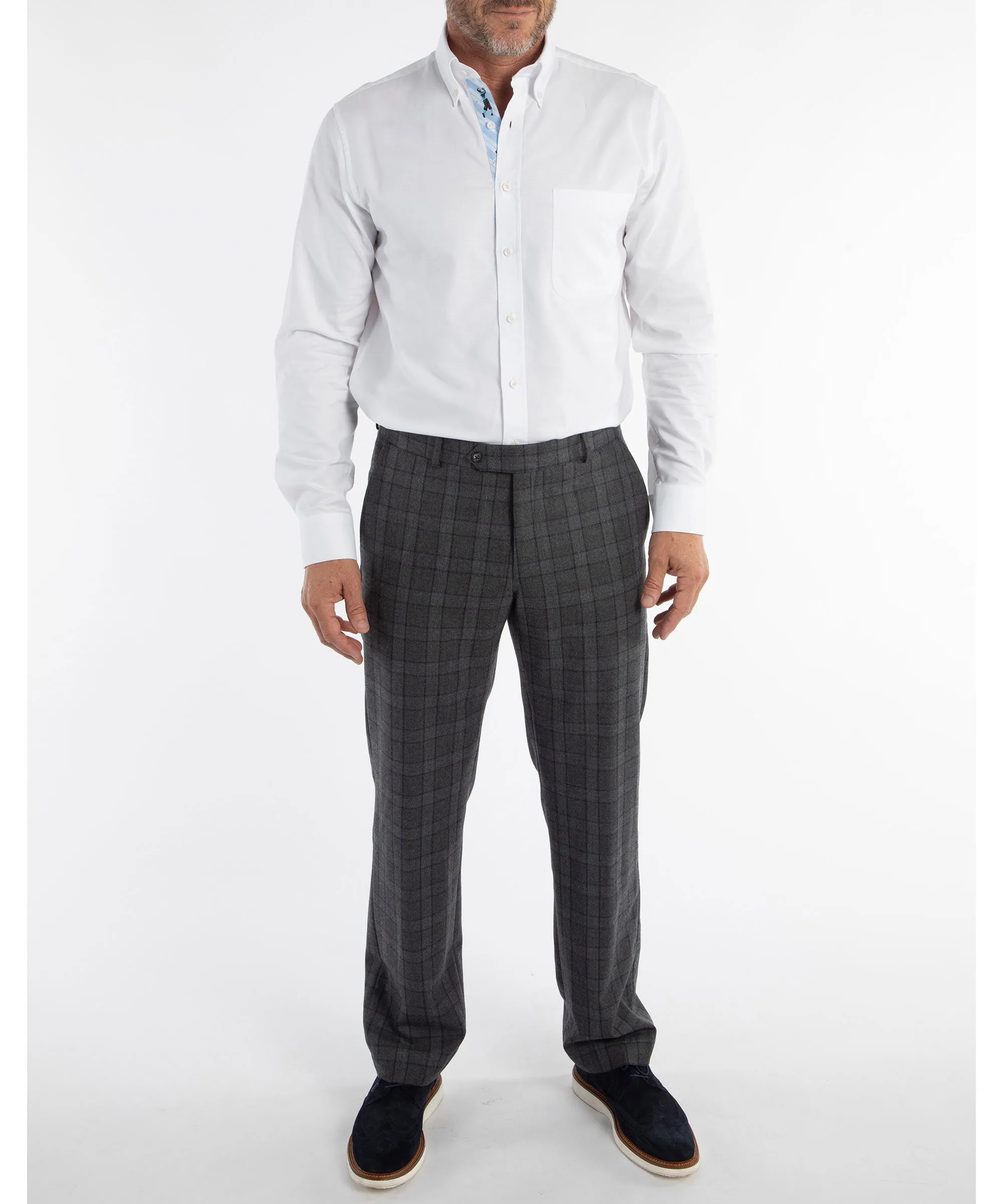 Signature 100% Cotton Oxford Solid Button-Down Shirt