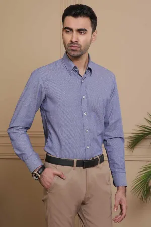 SMART SHIRT FULL SLEEVE SLIM FIT BLUE