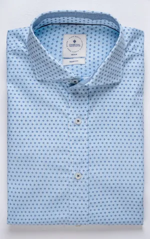 SMART SHIRT WHITE BLUE