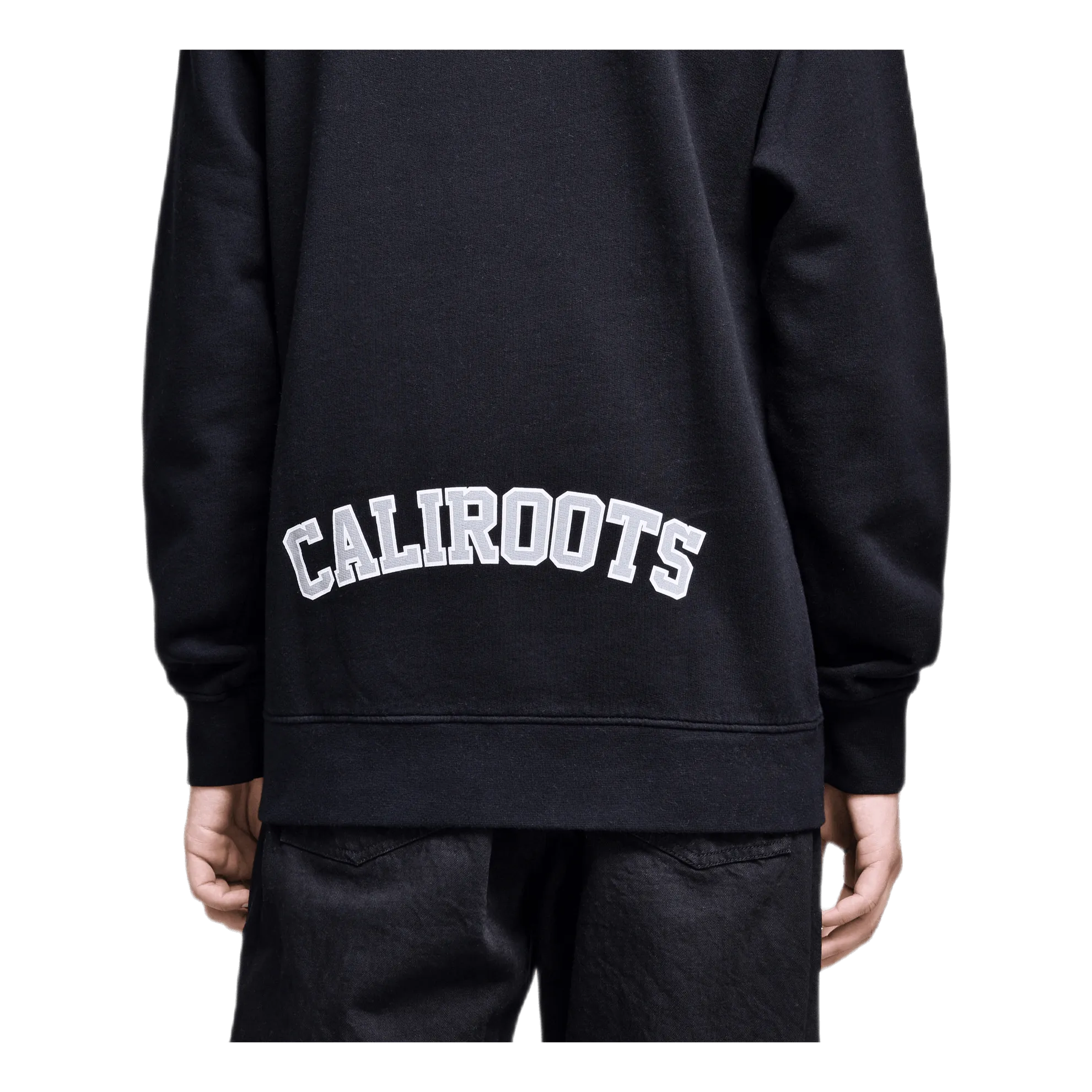 Sporty La Crewneck Black