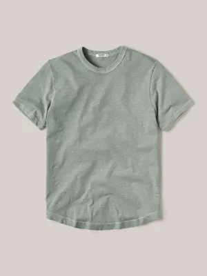 Surf Venice Wash Slub Curved Hem Tee