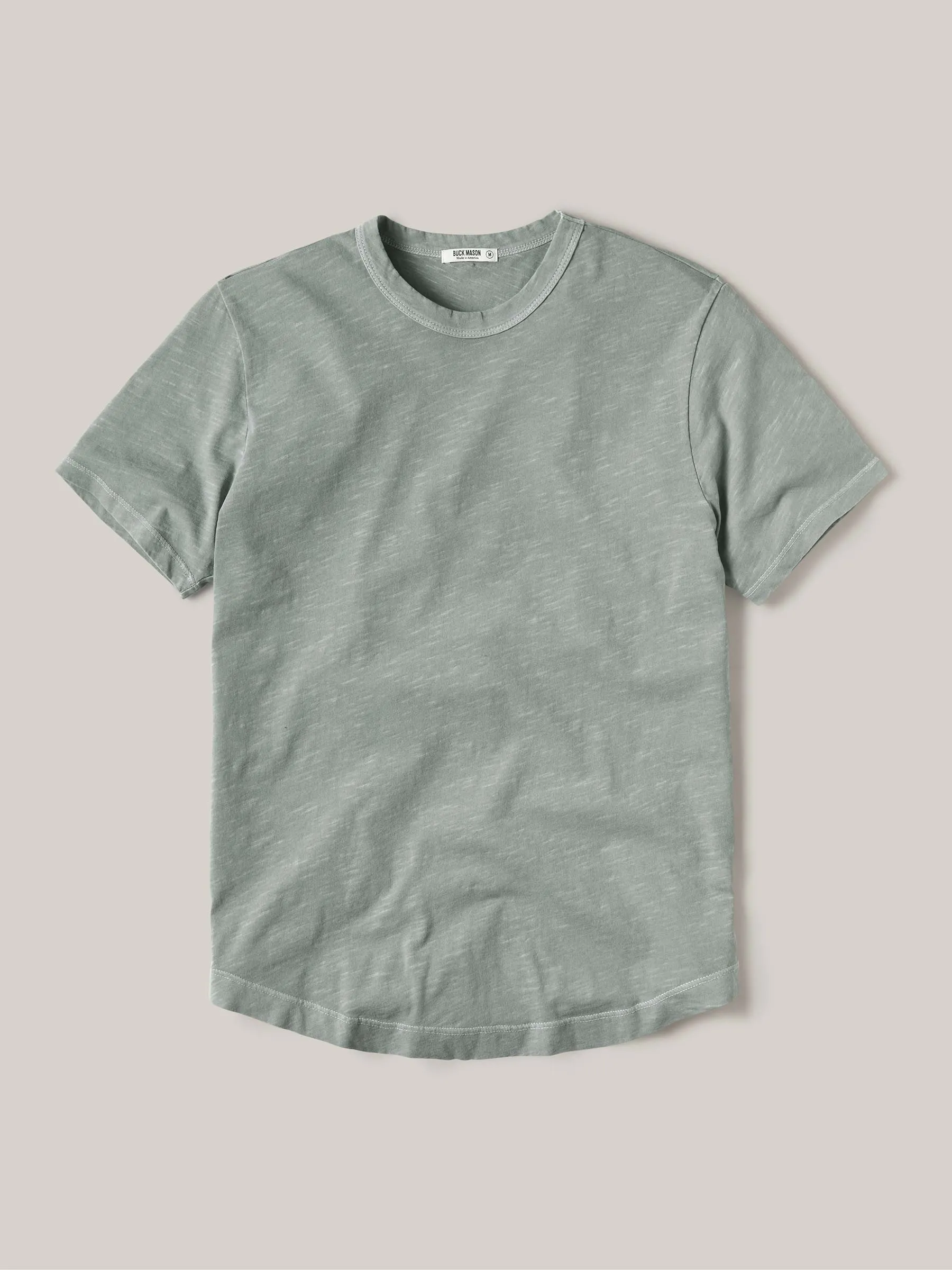 Surf Venice Wash Slub Curved Hem Tee