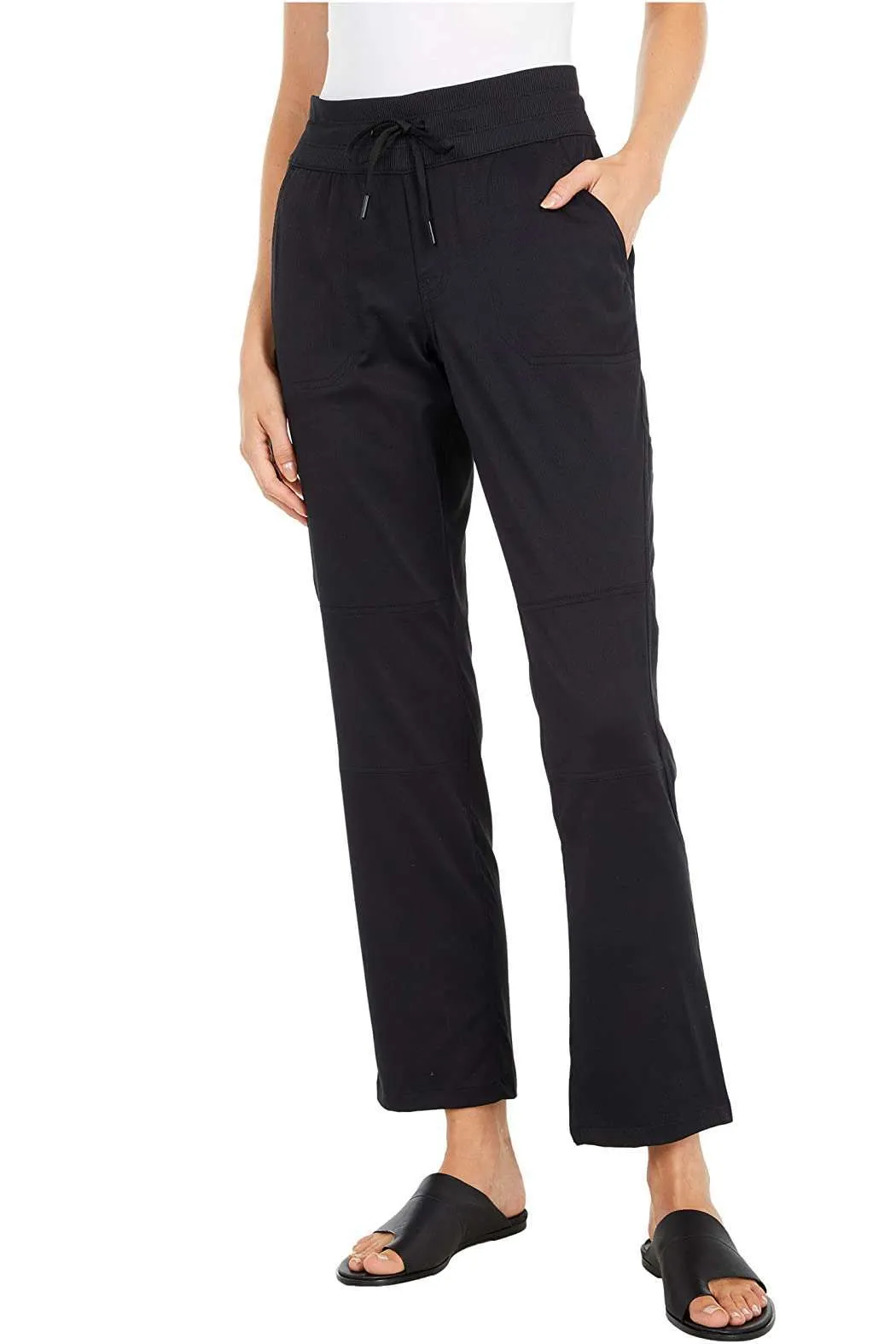 The North Face Women’s Aphrodite Motion Pants w/ Back Pocket-TNF Black
