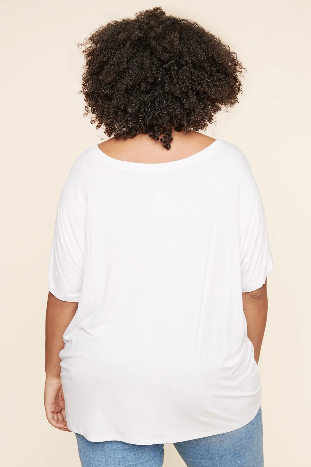 The Weekender Tee in White
