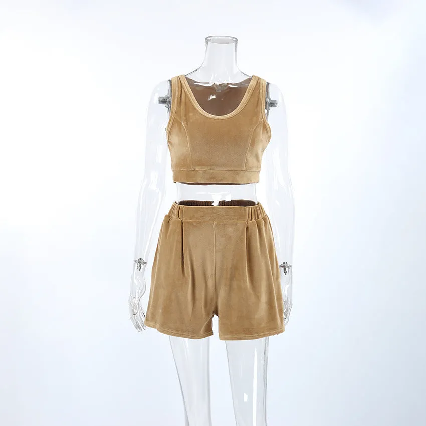 Three Piece velvet loungewear