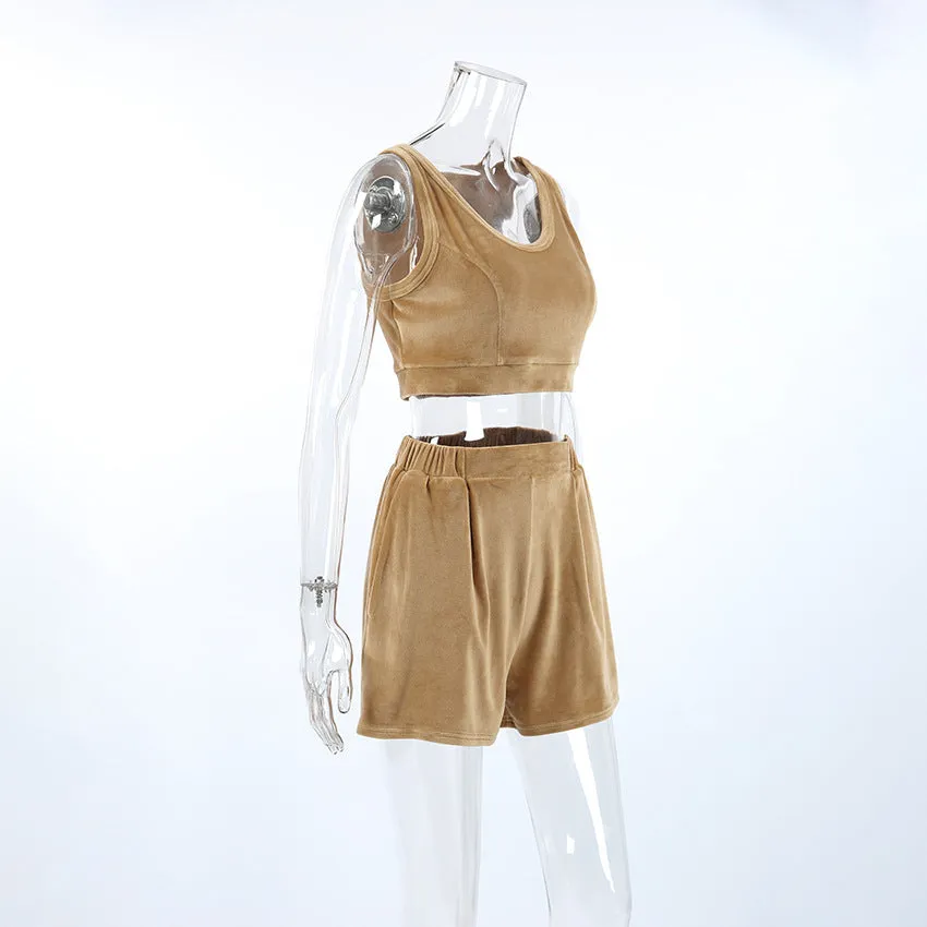 Three Piece velvet loungewear