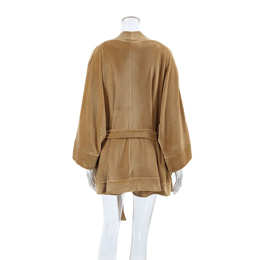 Three Piece velvet loungewear