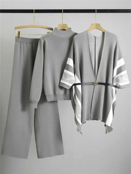 Women's Casual Three-Piece Set for-طقم نسائي