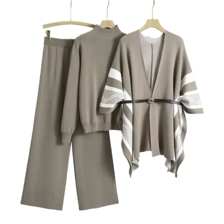 Women's Casual Three-Piece Set for-طقم نسائي