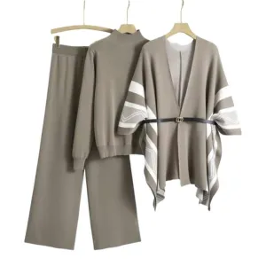 Women's Casual Three-Piece Set for-طقم نسائي