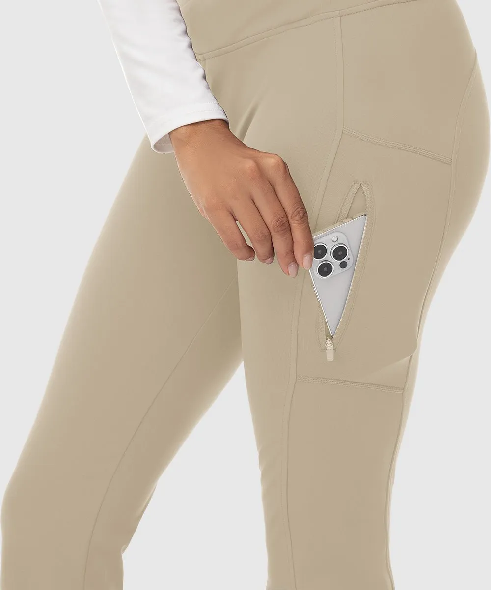 Women's Slim Elastic Flared Legging Pants