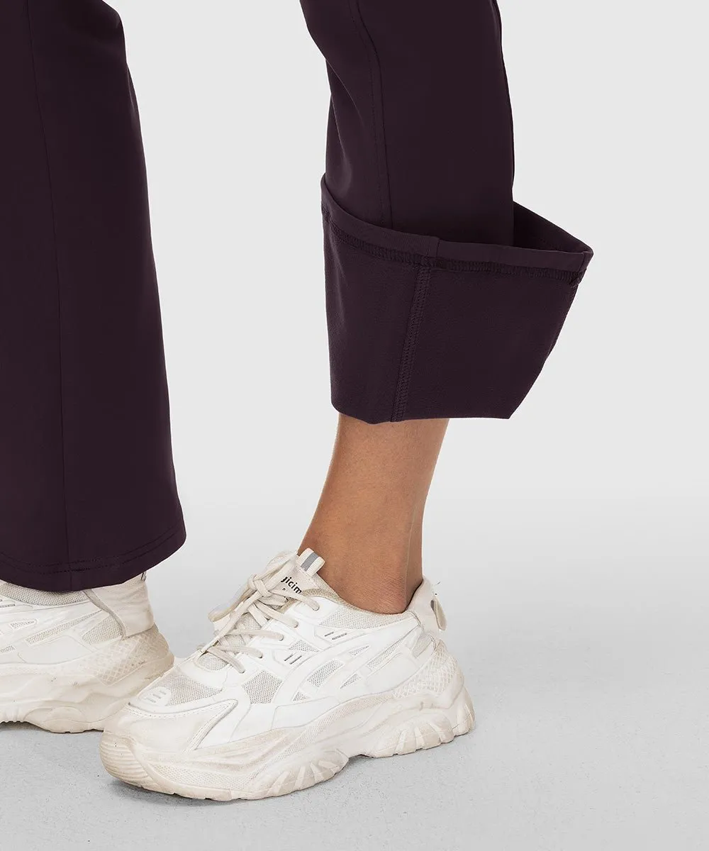 Women's Slim Elastic Flared Legging Pants