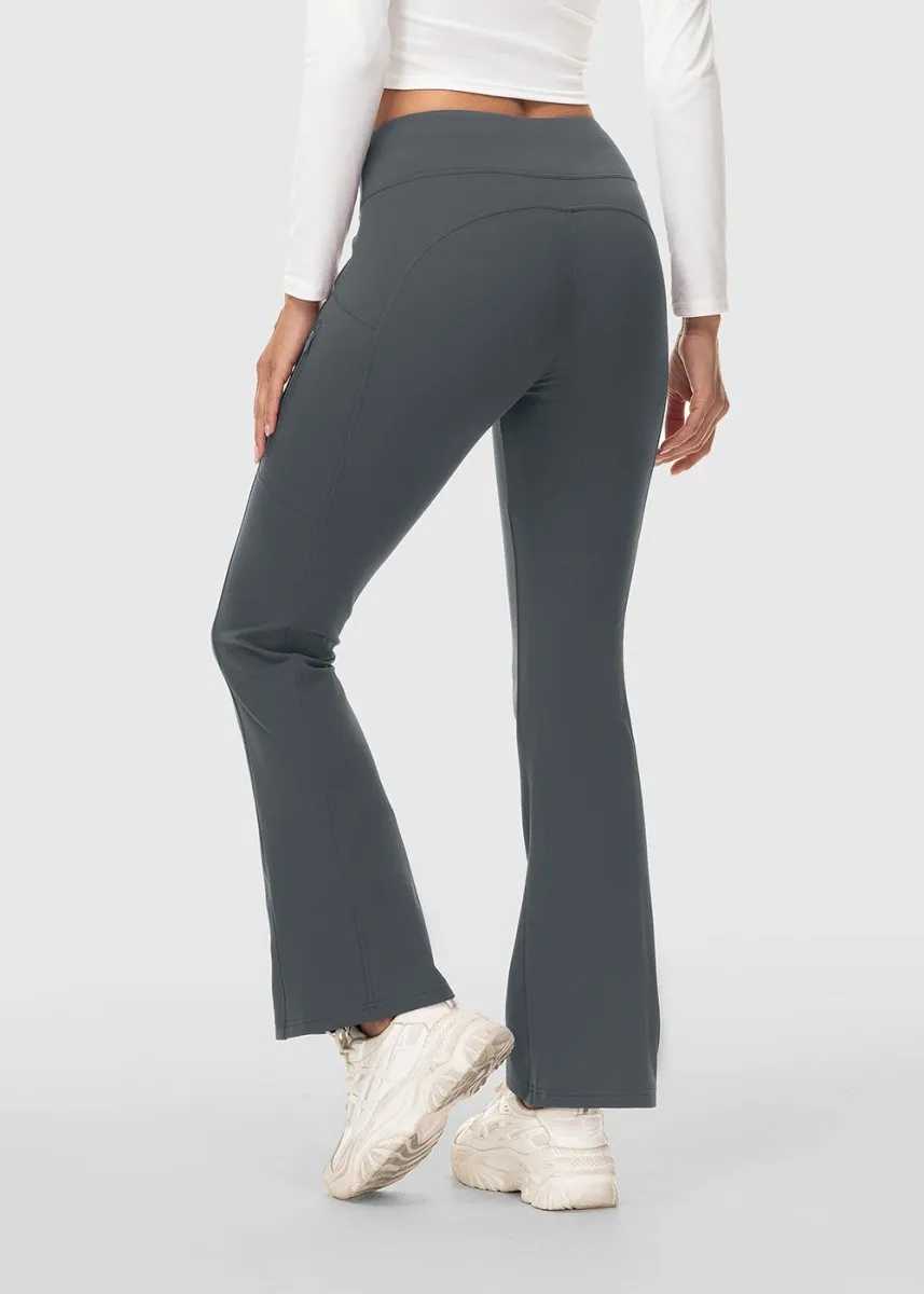 Women's Slim Elastic Flared Legging Pants