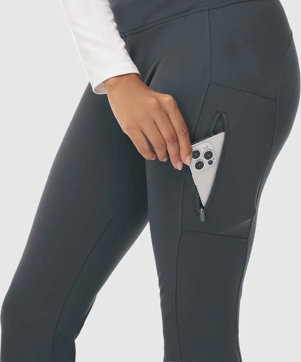Women's Slim Elastic Flared Legging Pants