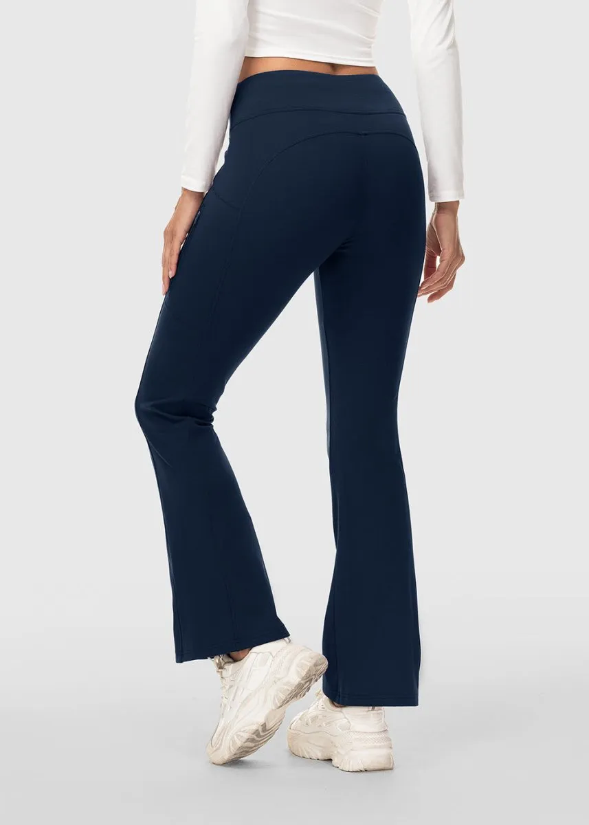 Women's Slim Elastic Flared Legging Pants