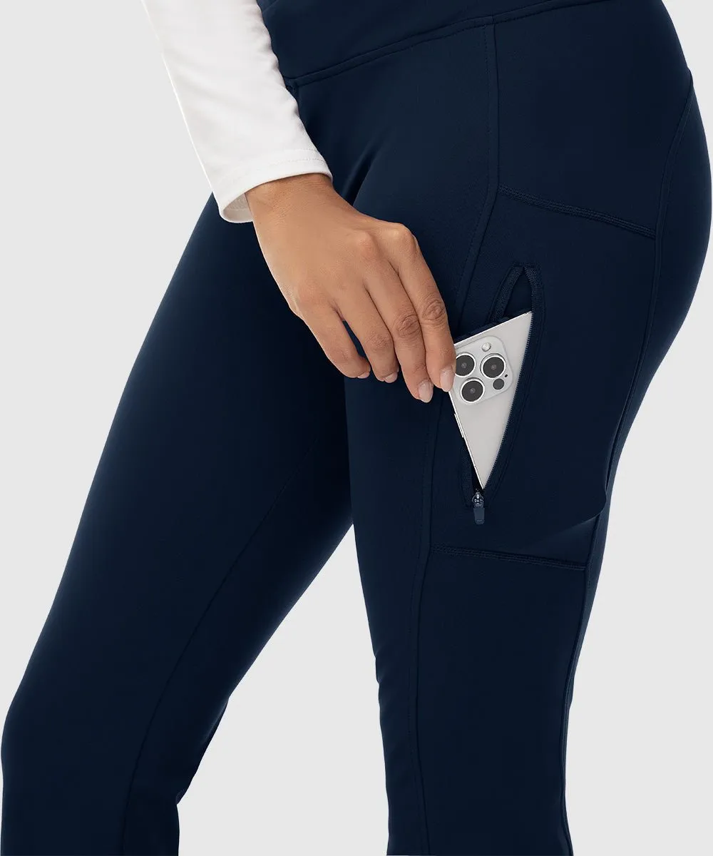 Women's Slim Elastic Flared Legging Pants