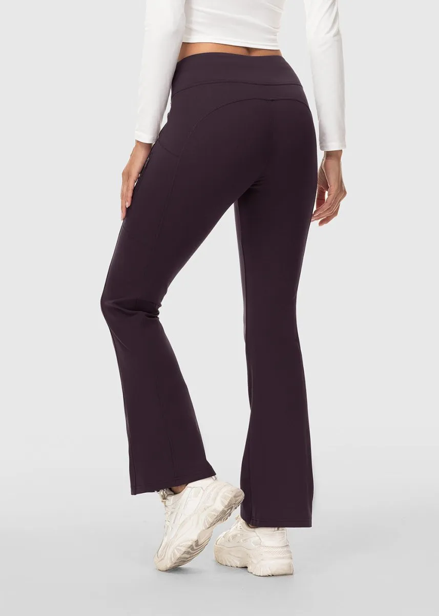 Women's Slim Elastic Flared Legging Pants