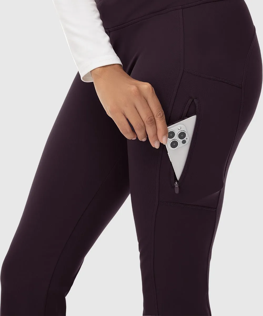Women's Slim Elastic Flared Legging Pants