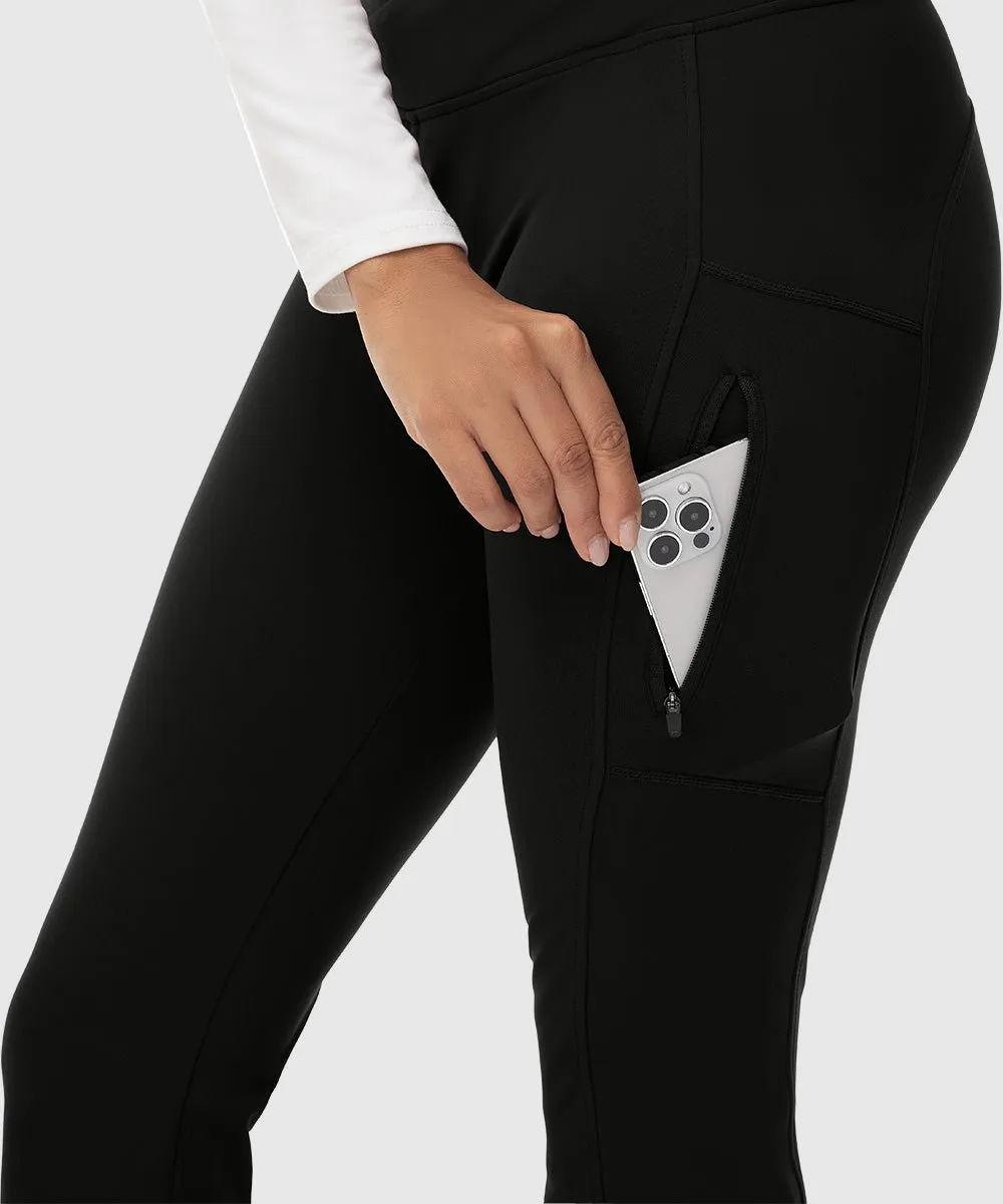 Women's Slim Elastic Flared Legging Pants