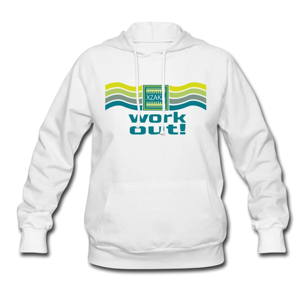 XZAKA Women "Work Out" Motivational Hoodie - W1296